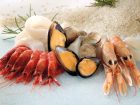 Preparado de paella de marisco